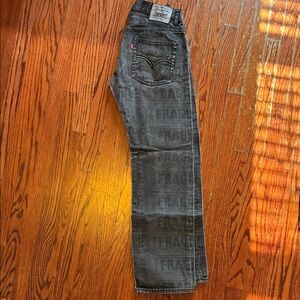 Men's Warhol Factory X LEVIS FRAGILE J110 straight cut
# 116 of 250 made.